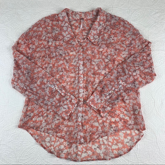 Free People//Easy Rider Blouse - Picture 3 of 8